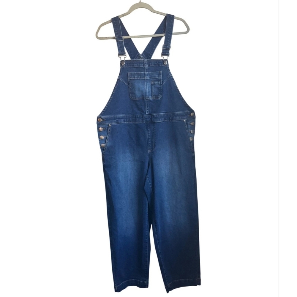Women's Blue Denim Overalls